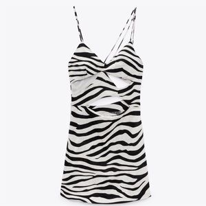 Zebra Print Dress